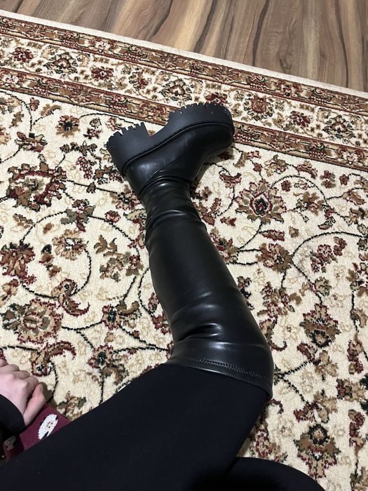 Ботфорты зимный