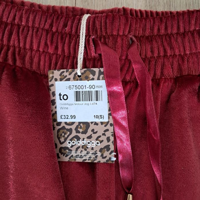 Дамски комплект кадифено горнище и панталон Golddigga Veloul, раз. - S