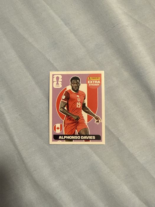 Alphoso Davies FIFA world cup2026 purple extra sticker