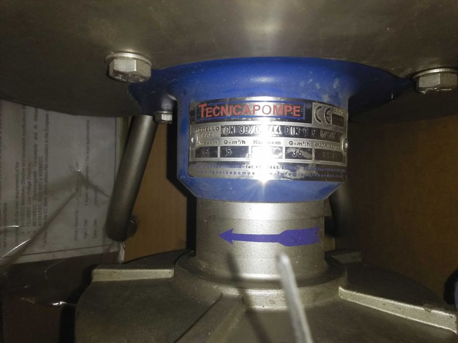 Помпа отопляема нер. TECHNICAPOMPE 2,2kw TCN_030/02-A4-DIN
