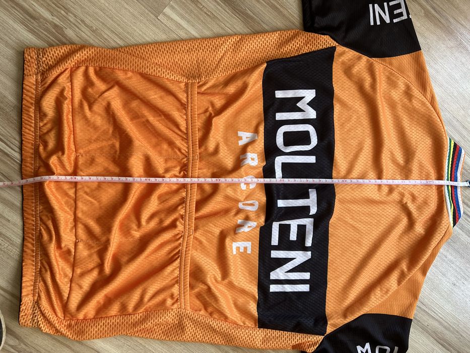 MOLTENI ретро тениски за колоездене XL и S комплект