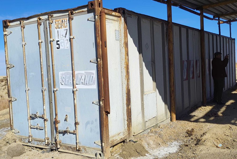 Вагончалар ва контейнерлар