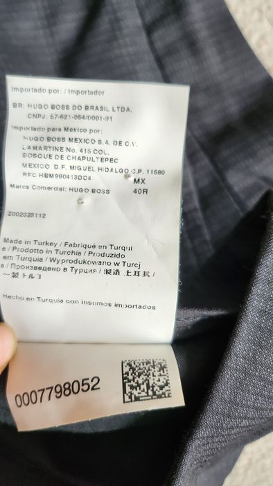 Мъжки оригинален костюм Hugo boss