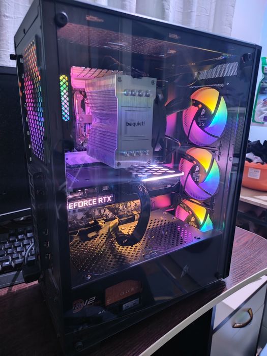 Мощен Геймърски Компютър / Intel i5-13400F / RTX 3060 Ti 8GB / 32GB DDR4 3600MHz / 1TB NVMe / 850W
