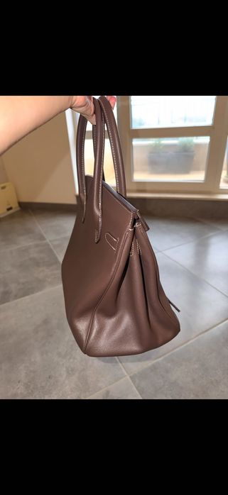 Продавам френска кожена чанта Tendence