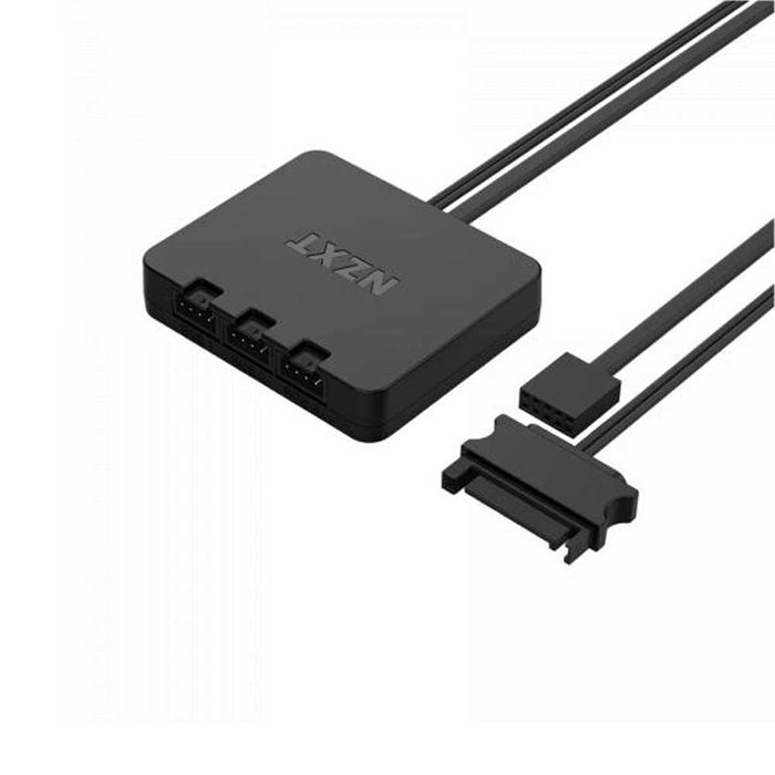 ^ Корпусный кулер NZXT F120 RGB Triple Pack - Black