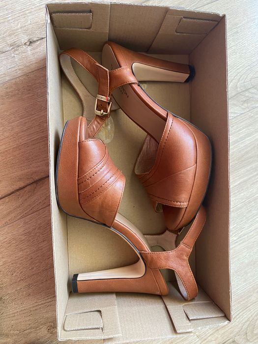 Летни Обувки на висок ток, размер 37