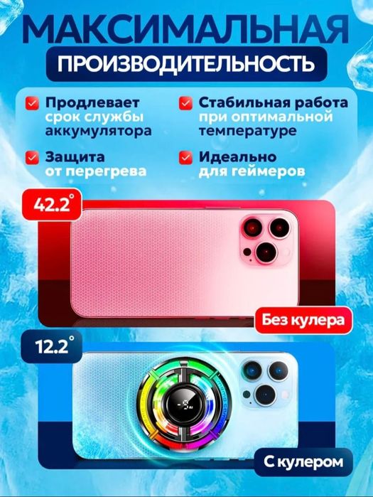 Кулер Memocx15 для телефона