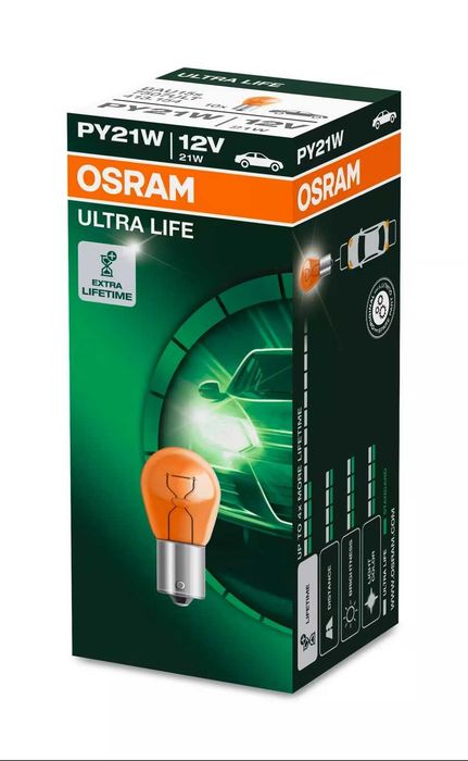 Автомобилни крушки OSRAM ULTRA LIFE H1,H4,H7,H11,сигнални/габаритни/интериорни,ксенонови(XENON/HID)