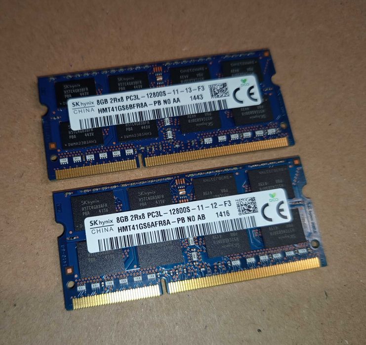 Memorii laptop DDR3 16Gb 8Gb 4Gb 2Gb