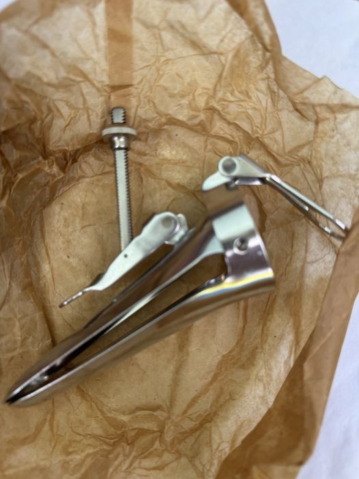 Инструмент новый гинекологический СССР, новые шприцы стеклянные