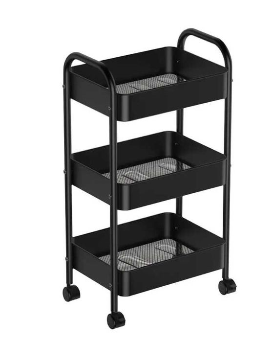 Этажерка для ванной гардеробной кухни металлическая, st4