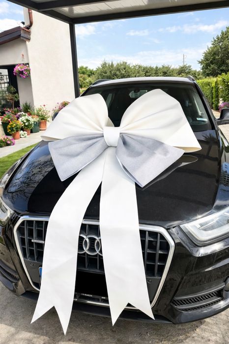 ГОЛЯМА панделка, МНОГОКРАТНА за подарък, за кола, автомлбил