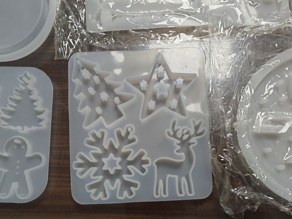Комплект Коледни силиконови молдове