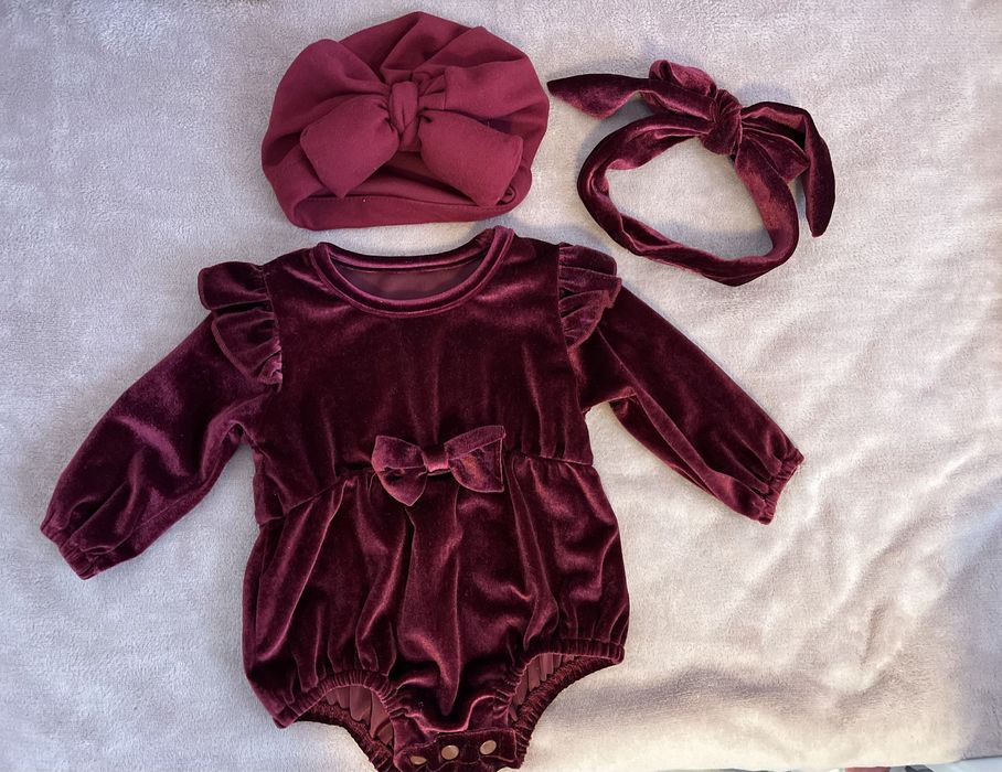 Set hainute Craciun fetita marime 62-68