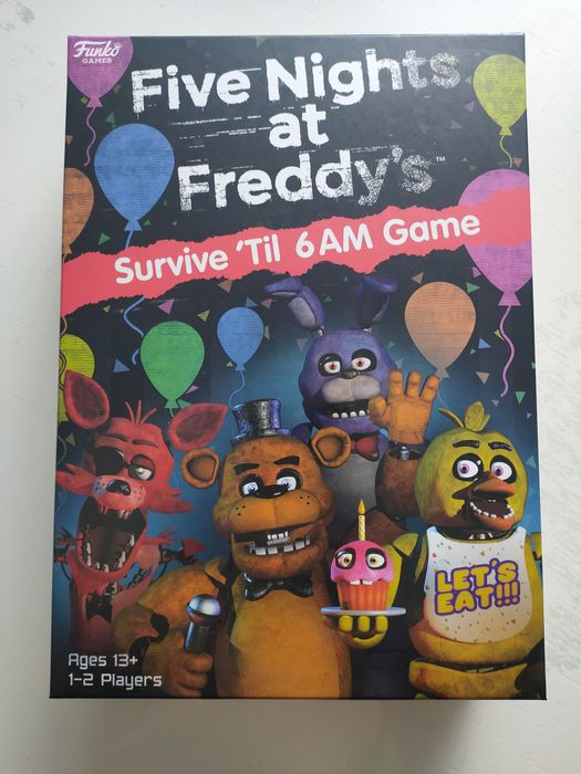 Настольная игра. Five nights at Freddy's