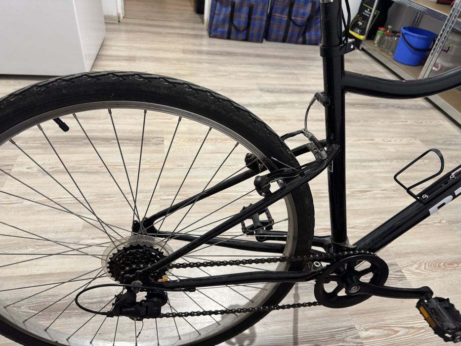 Bicicletă polivalentă Riverside 100 negru, marime M, roti 29