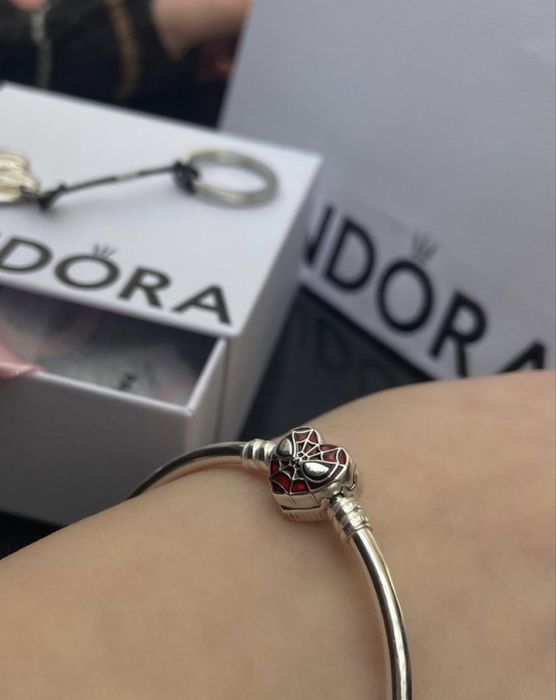 В Наличии ! Pandora x Marvel браслет из серебра 925 пробы