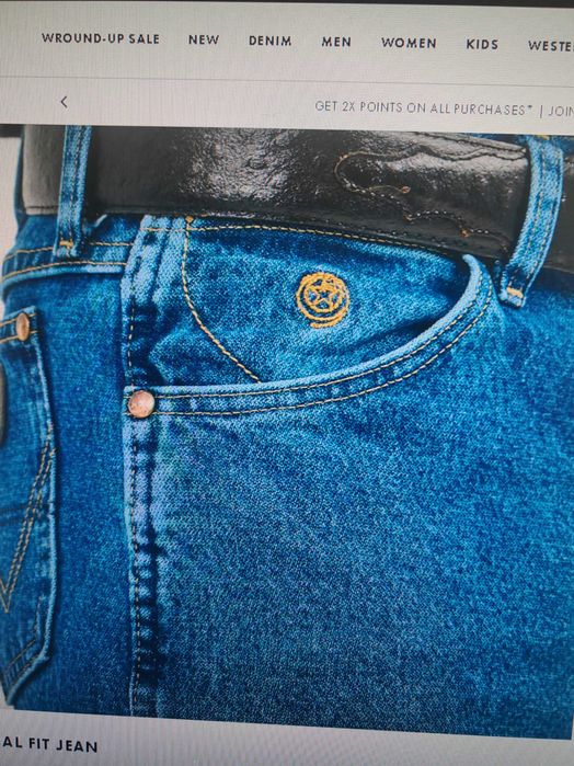Джинсы Wrangler оригинал .США.