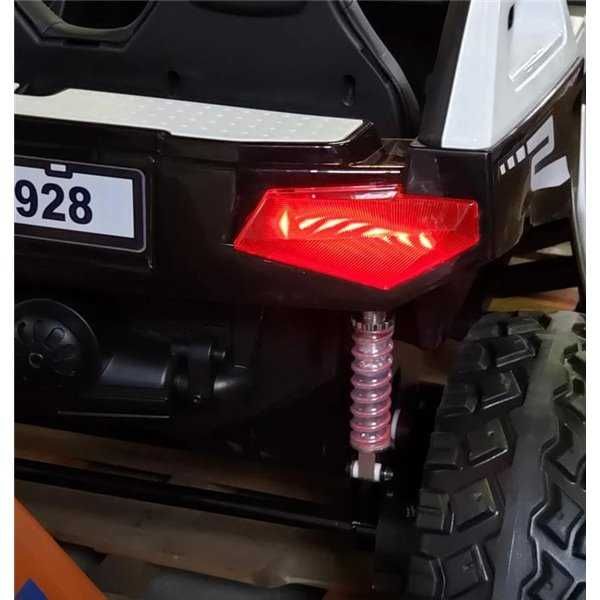 UTV electric pentru 4 copii, Kinderauto Buggy XXL 500W 24V 14Ah white