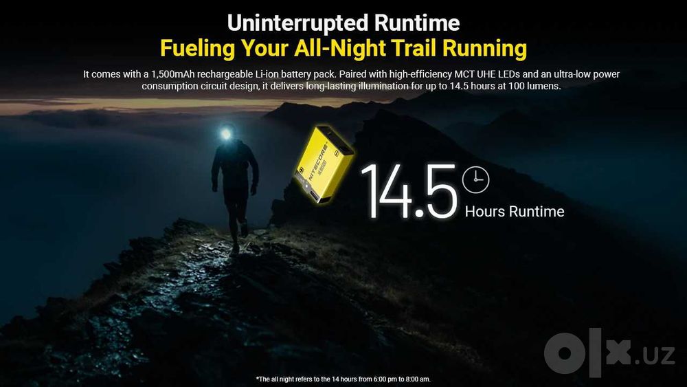 Налобный фонарь NITECORE UT27 Pro