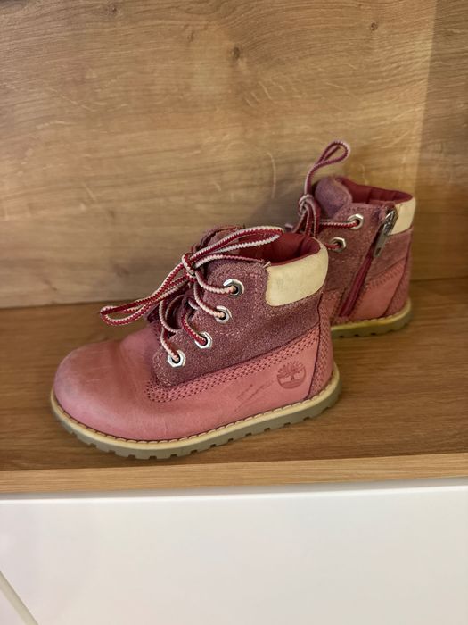 Ghete Timberland copii roz, mărimea 23