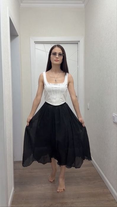 Топ и юбка на лето
