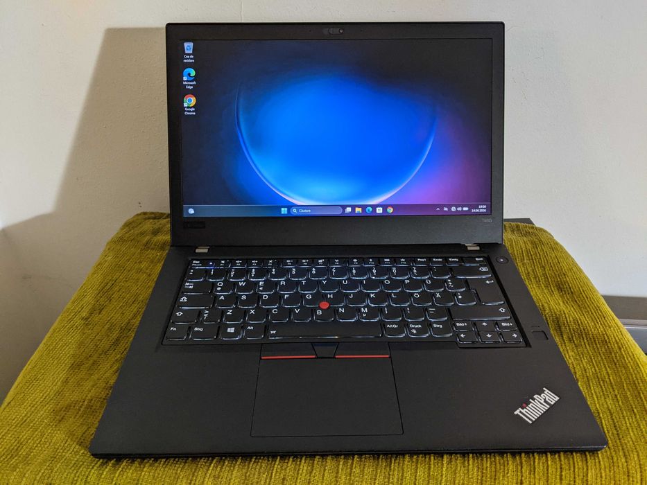 Laptop Lenovo ThinkPad T480, Intel Core i5 8350U, ram 8 GB, SSD 256 GB Nvme