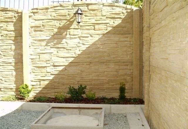 Gard decorativ din beton armat Prahova