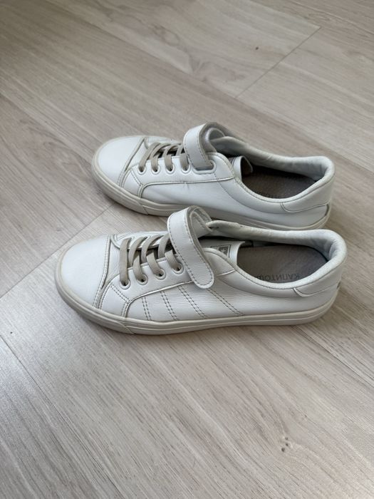 Белые кеды унисекс размер 37-38