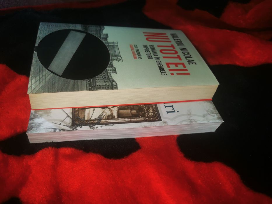 set carti Nu tot ei + Tiga-n Țăndări, Valeriu Nicolae nouă, impecabila