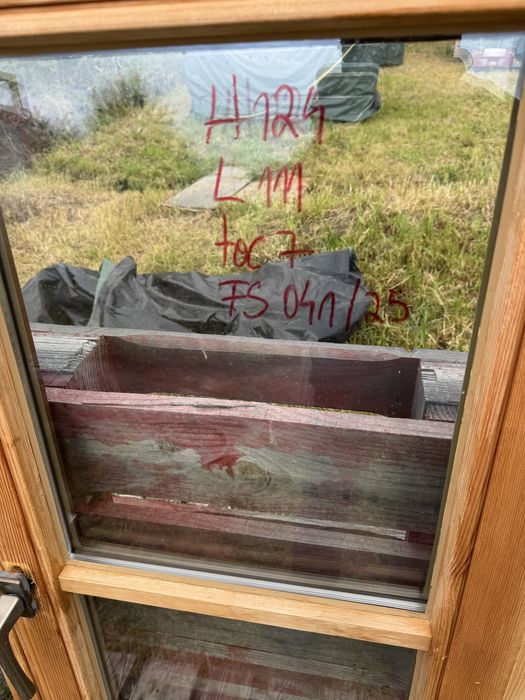 FEREASTRA LEMN TERMOPAN cabana rustic sprosuri H 124 x L 111 Germania