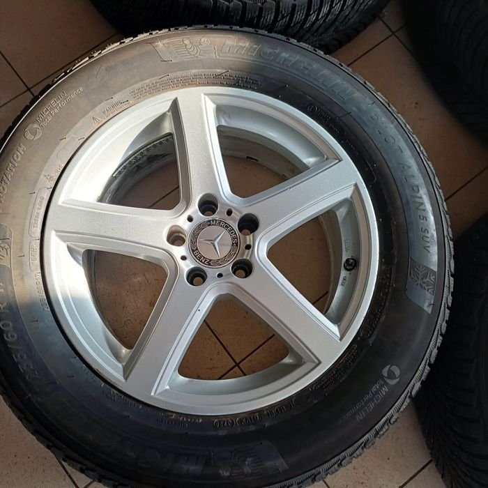 Jante Mercedes Glk+anvelopele 235 60 17 noi Michelin
