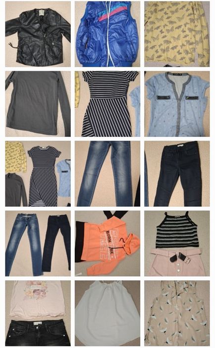 Большой паке вещей на девочку 12 лет