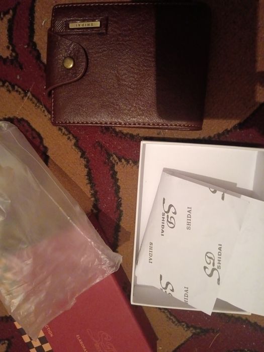 Партмоне кожаный