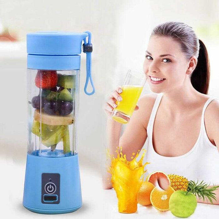 Електрически безжичен блендер,чопър чаша за сок,смути,шейк
