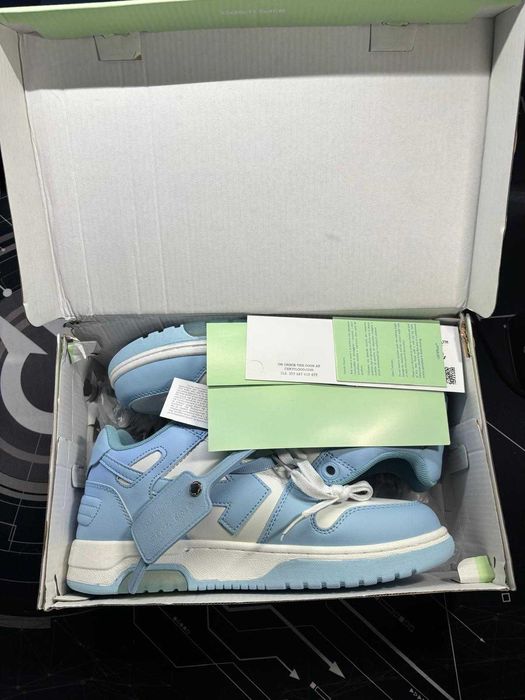 Off White Out Of Office Baby Blue