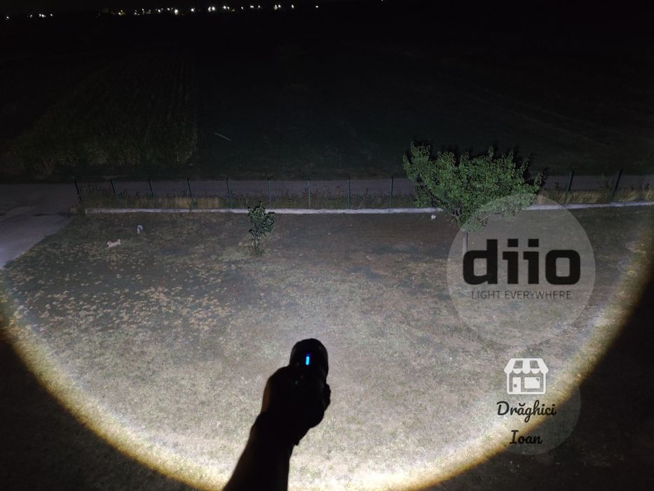 Lanterna M60 LASER TURBO - led M60 LASER pt.distanta < 1,4km] \ 4 acm