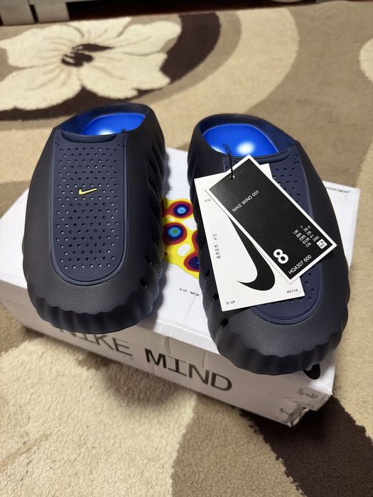 Nike Mind 001 Slide Blackened Blue Game Royal