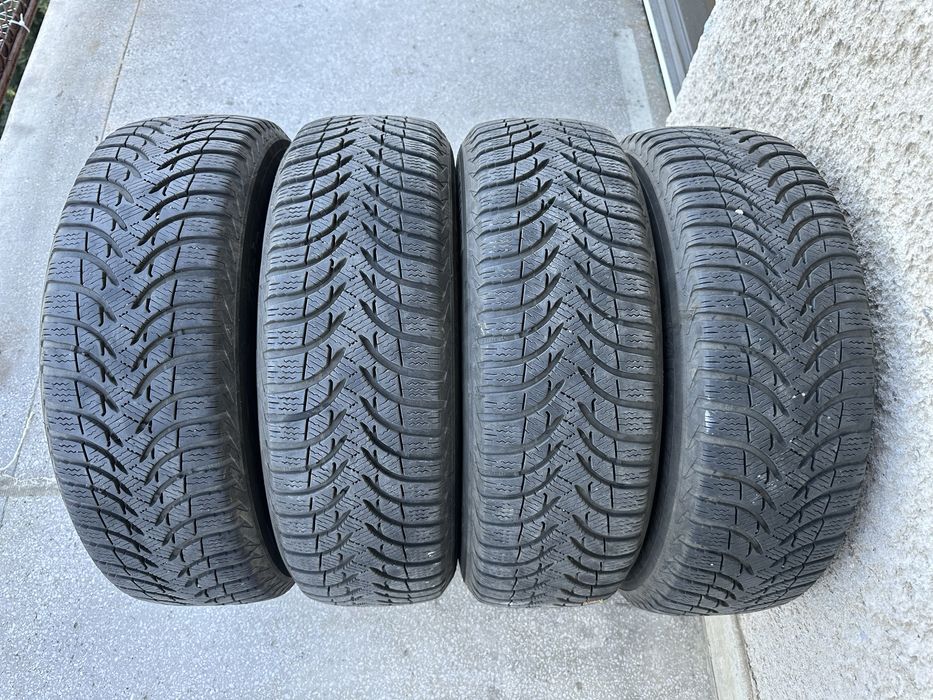 Anvelope michelin alpin a4 cu jante de tabla 15’’