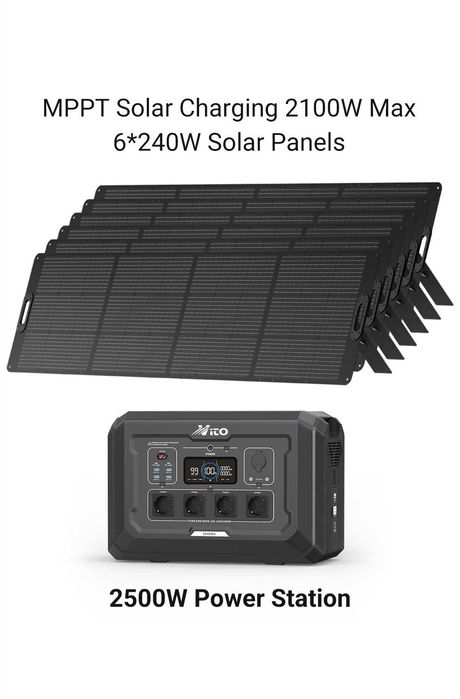 2500W Соларен Генератор за ток VITO S2 Power Station