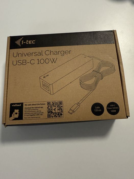 Incarcator Laptop I-TEC USB-C Universal 100W Negru