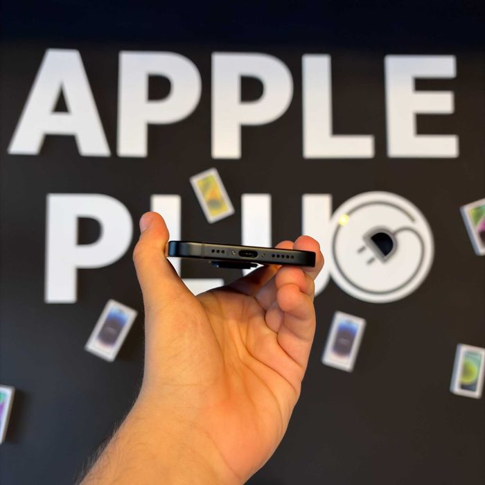 iPhone 15 128Gb Black 100% Baterie + 24 Luni Garanție/ Apple Plug
