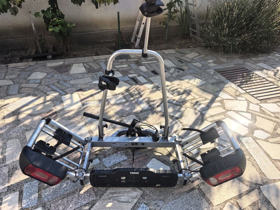 Suport Thule pentru doua biciclete EuroClassic 902 pentru carlig + cheie antifurt
