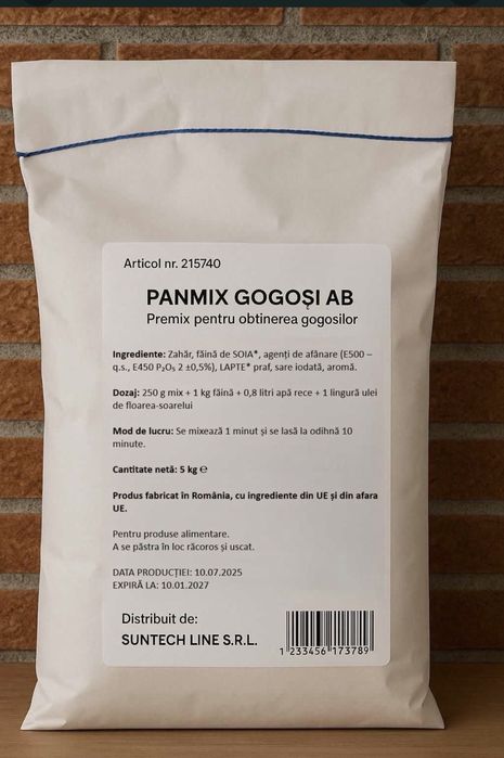 Gogosi  mix natural