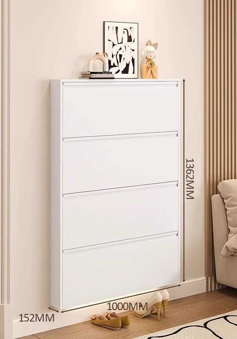 Металлический шкаф для обуви 15 см – Kaidiya/Тонкий шкаф для обуви