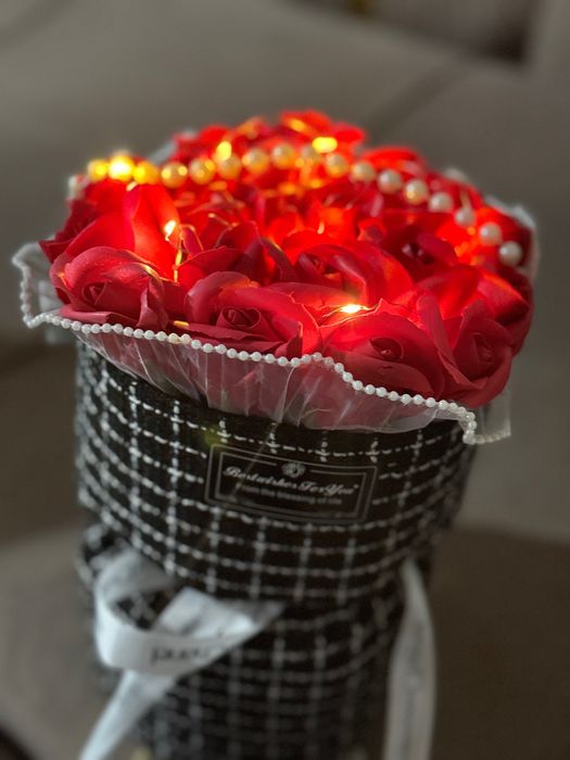 Мыльный букет. 19-21шт