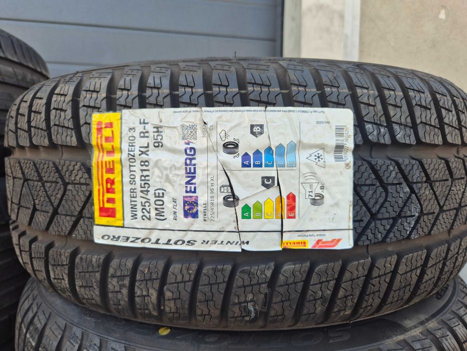 4 Anvelope M+S IARNA - 225/45/18 - PIRELLI - NOU - DOT 2020 !