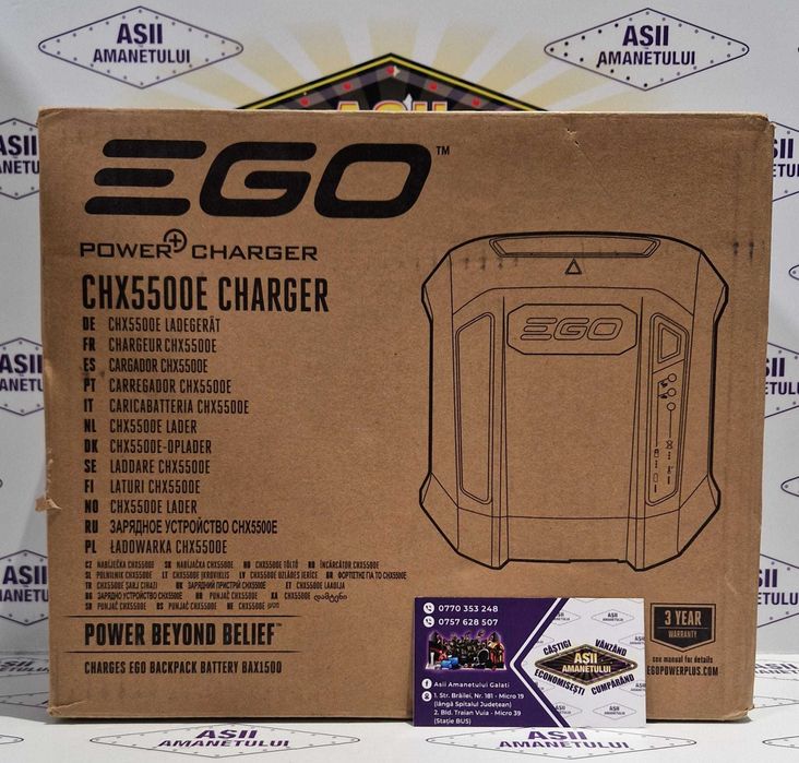 Acumulator pentru scule electrice EGO Model BA2242T si Ego CHX5500E