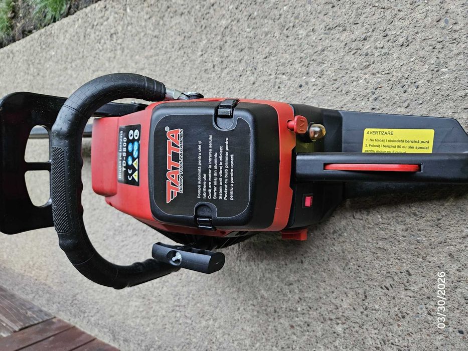 Drujba (motofierastrau) cu lant pe benzina Tatta TD-5800, 3.54 CP